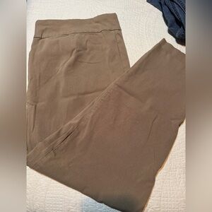 George straight leg khakis.